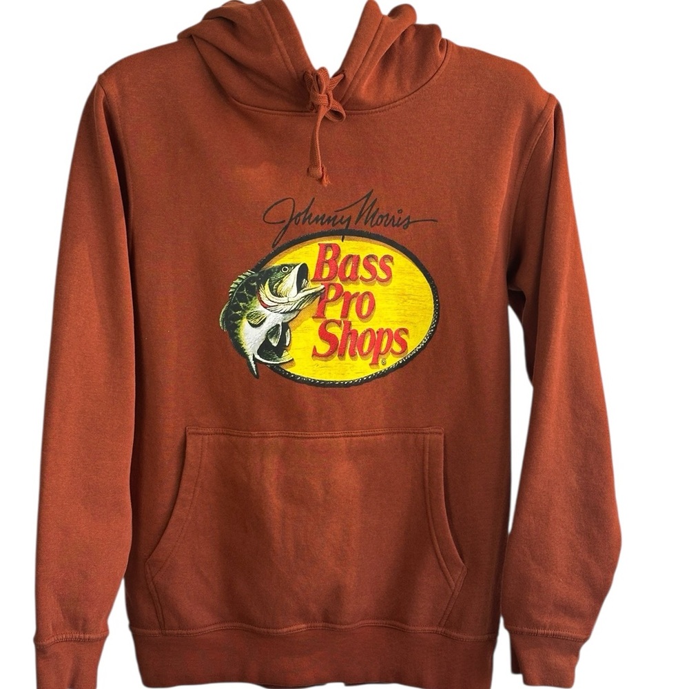 Johnny Morris x Bass Pro Shops Rust Orange Hoodie – Outdoorsman / Workwear Core
